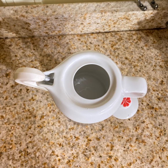 Rare vintage coffee pot in aluminum with spout and jug - Picture 4 of 7